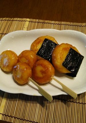 おやつ！じゃがいも☆いももち♪甘辛ダレ-レシピのメイン写真