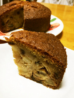 林檎と胡桃のしっとりケーキ-レシピのメイン写真