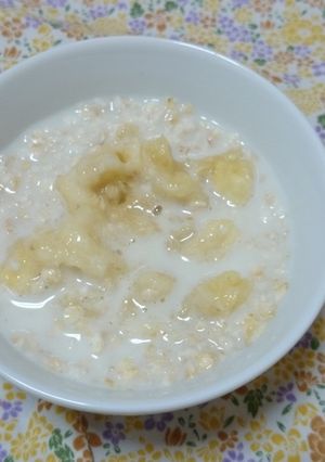 【離乳食】オートミールのミルク煮-レシピのメイン写真