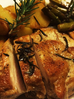 鶏胸肉のローズマリーソテー-レシピのメイン写真
