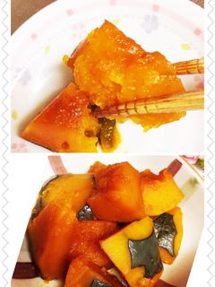 簡単!おすすめ!圧力鍋でかぼちゃの煮物!-レシピのメイン写真