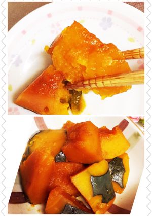 簡単！おすすめ！圧力鍋でかぼちゃの煮物！-レシピのメイン写真