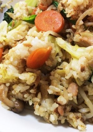 ツナカレーチャーハン！-レシピのメイン写真