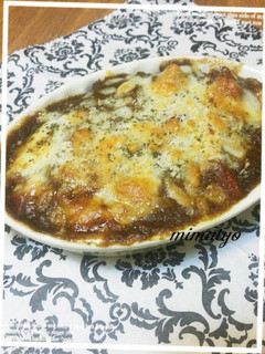 所要時間10分!余りカレーで焼カレー☆-レシピのメイン写真