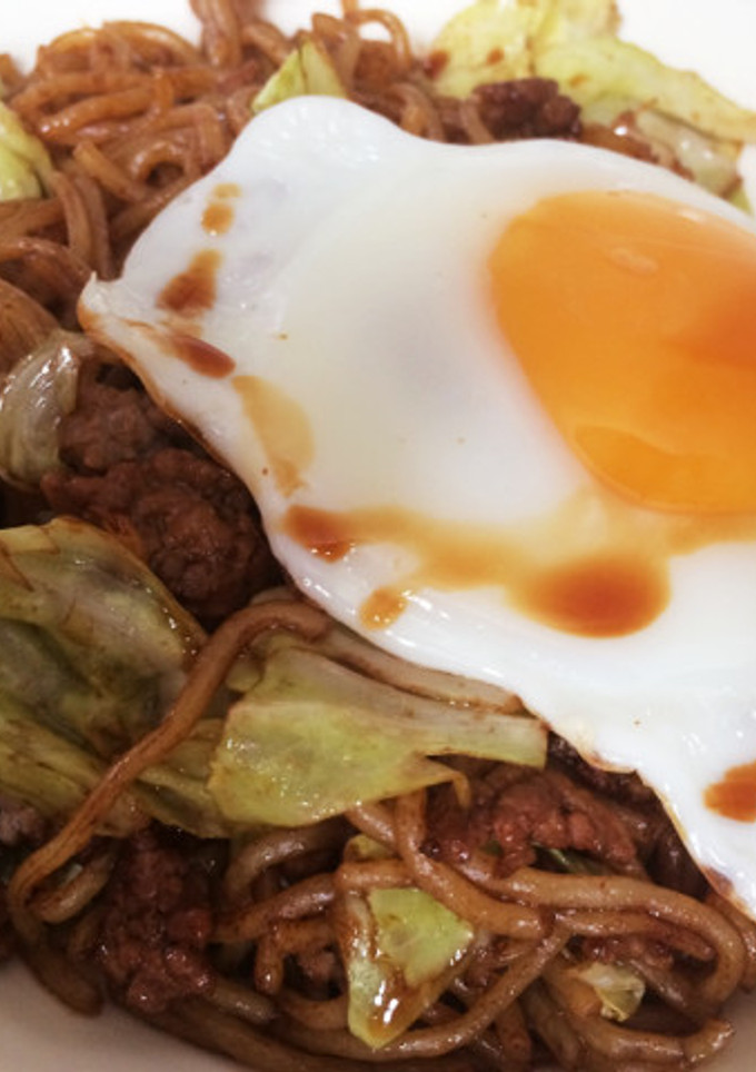 マルちゃん焼きそばで！簡単横手やきそば♪-レシピのメイン写真