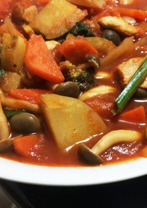 鶏胸肉のトマト煮！-レシピのメイン写真