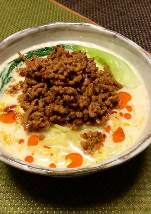 ピリ辛豆乳担々麺-レシピのメイン写真