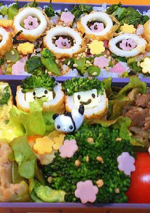 こども花見弁当-レシピのメイン写真