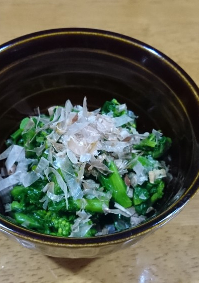 麺つゆで簡単菜の花のからし和え♪-レシピのメイン写真