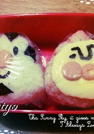 キャラ弁☆こびとづかん☆ももじり-レシピのメイン写真