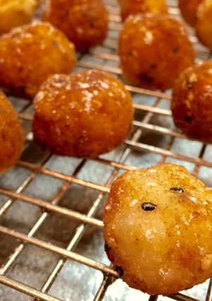 おからと片栗粉の胡麻ドーナツ-レシピのメイン写真