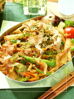 レンジで簡単❢野菜×桜えびの焼きそば-レシピのメイン写真