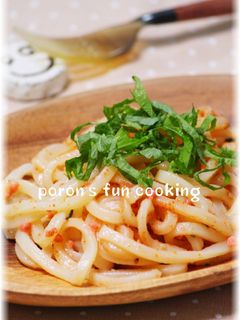 ✿たらこふりかけdeたらこバターうどん✿-レシピのメイン写真