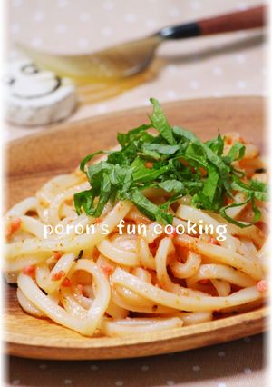 ✿たらこふりかけdeたらこバターうどん✿-レシピのメイン写真
