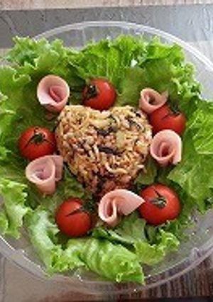 curryなるヘルシーそば飯弁当-レシピのメイン写真