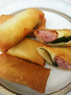 ウインナーとチーズの春巻き-レシピのメイン写真