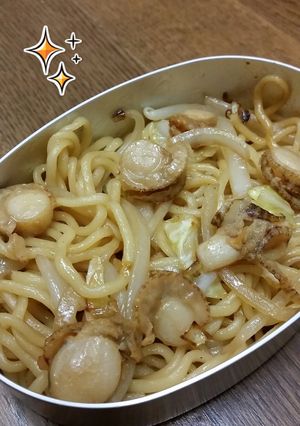 オイスター香るシーフード焼そば弁当-レシピのメイン写真