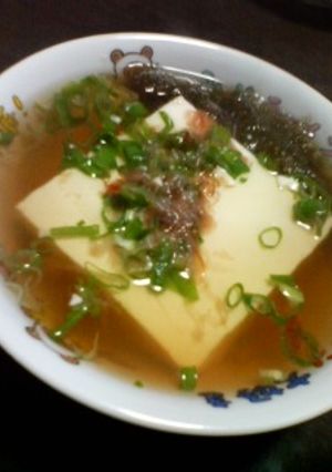 出汁ごと頂く簡単あったか湯豆腐♡-レシピのメイン写真