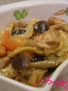 中華風☆白菜と鶏肉のうま煮-レシピのメイン写真