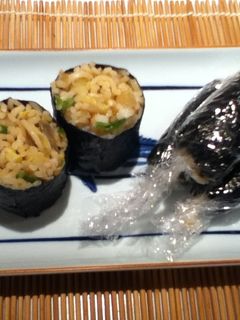 お弁当に!海苔巻き焼きそば-レシピのメイン写真