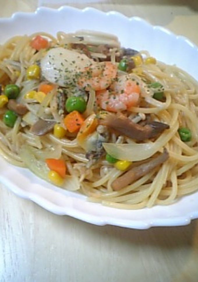 簡単おいしい♪和風スパゲティ-レシピのメイン写真