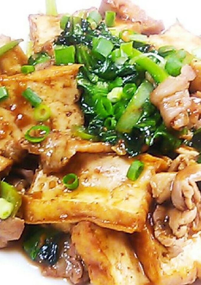 ◆厚揚げ◆甜麺醤炒め-レシピのメイン写真