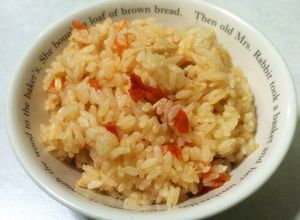 まるごとトマト&ツナの簡単炊き込み御飯-レシピのメイン写真