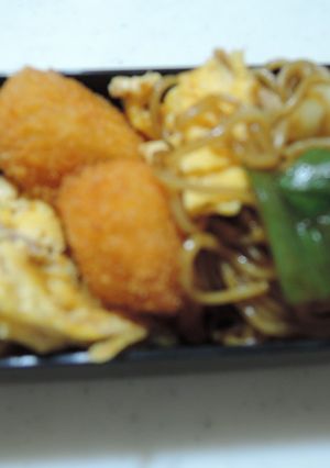 簡単やきそば弁当-レシピのメイン写真