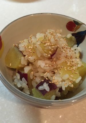 簡単！甘さ引き立つサツマイモご飯-レシピのメイン写真