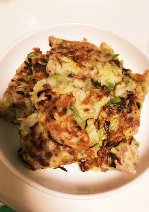 山芋100％のお好み焼き！-レシピのメイン写真