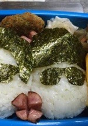 キャラ弁8.6秒バズーカー-レシピのメイン写真