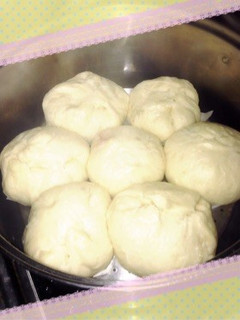 HBやHMを使って楽チン肉まん-レシピのメイン写真