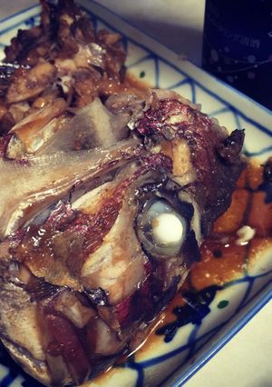 食べたら恨まれそうな鯛の煮付け-レシピのメイン写真