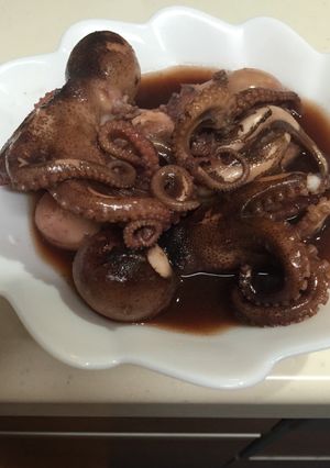 魚屋さんに教わった飯蛸の煮付け-レシピのメイン写真
