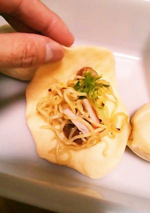 焼きそば包みパン*マルちゃん焼きそばで-レシピのメイン写真
