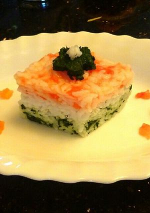 ひなまつり用の離乳食(８ヶ月)-レシピのメイン写真