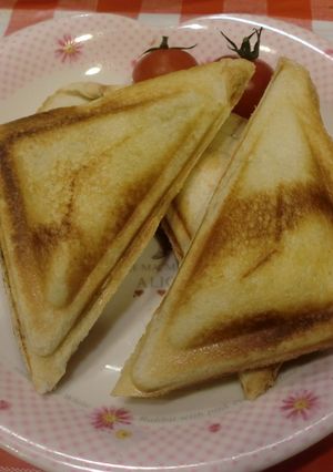 バナナジャッフル-レシピのメイン写真