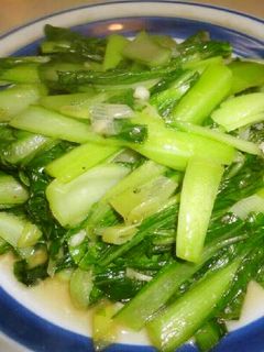青梗菜炒め-レシピのメイン写真