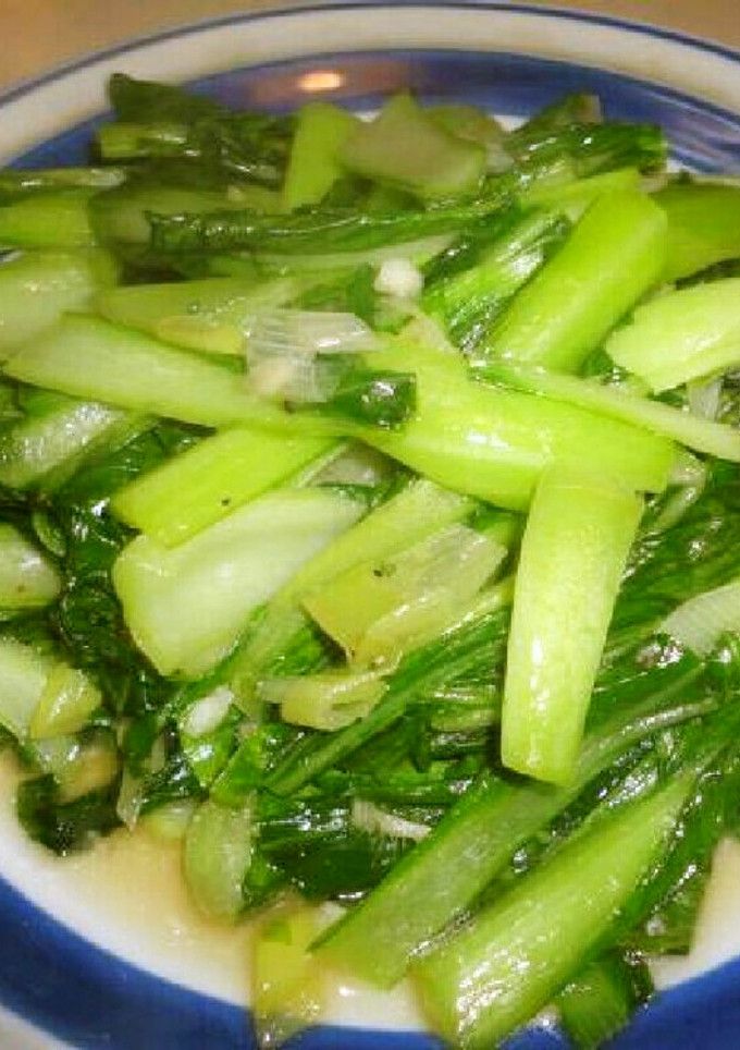 青梗菜炒め-レシピのメイン写真