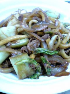 すきやき風焼きうどん-レシピのメイン写真