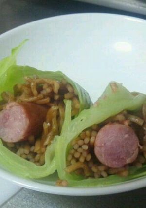 焼きそばアレンジ★キャベツ巻き-レシピのメイン写真
