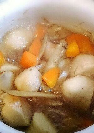 人参と里芋とごほうの煮物-レシピのメイン写真