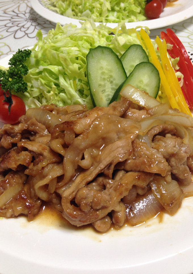 豚こまの生姜焼き-レシピのメイン写真
