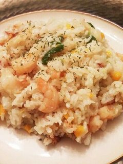 簡単に! 炊飯器でピラフ-レシピのメイン写真