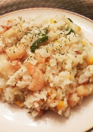 簡単に! 炊飯器でピラフ-レシピのメイン写真