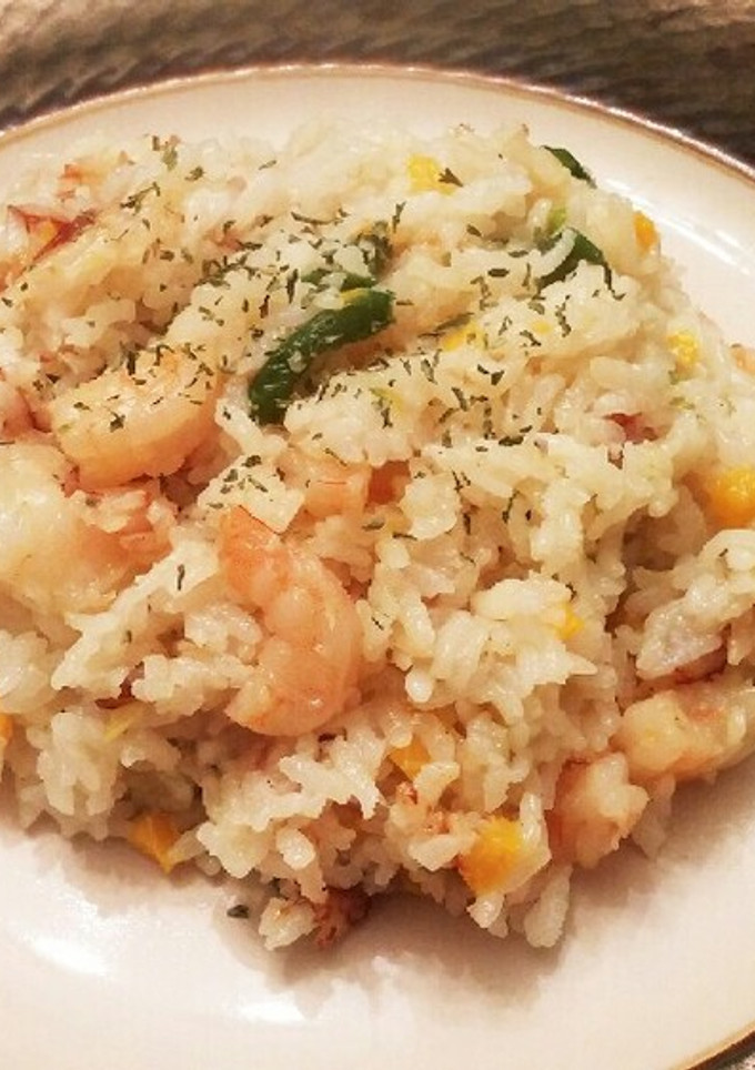 簡単に! 炊飯器でピラフ-レシピのメイン写真