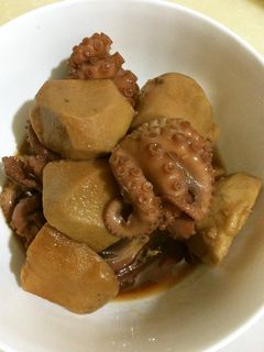 里芋とたこの煮物-レシピのメイン写真