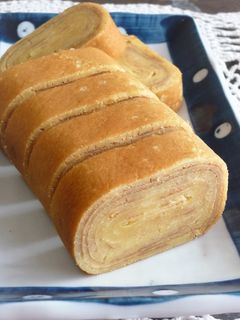 ✿卵焼き?ホットケーキ✿バウムクーヘン風-レシピのメイン写真