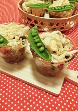 お花見に☆焼きそばカップ弁当-レシピのメイン写真