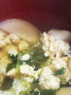 三つ葉と豆腐と卵のお吸い物◆-レシピのメイン写真